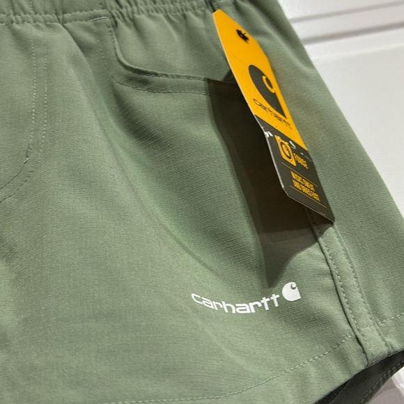 Carhartt Rugged Flex Rip Stop, 4 pocket,logo graphic,elastic waist,stretch - Picture 3 of 6